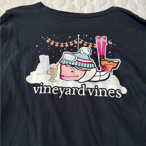 Vineyard Vines Women’s Black Long Sleeve Shirt - Picture 5 of 5